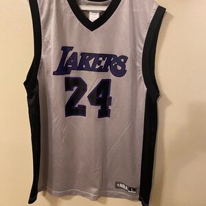 NBA Los Angeles Lakers #24 Kobe Bryant Jersey - Gray & Purple
